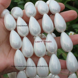 Shell Pearl Water-Drop Oval Loose Beads for DIY Jewelry Making