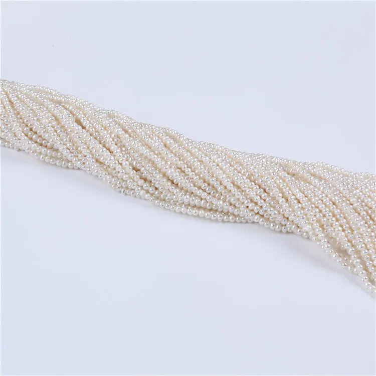 Potato Freshwater Near Round Pearl Beads