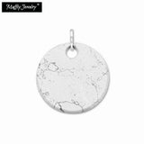 Stone Ornament Pendant in 925 Sterling Silver
