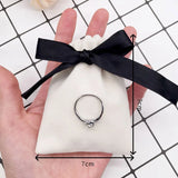 Velvet Ribbon Gift Bags 5x7cm 7x9cm 11x14cm 18x30cm Drawstring Pouches