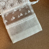 Wedding Organza Drawstrings Bags, Small Gift Pouch, Packaging, 10*14cm