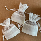 Wedding Organza Drawstrings Bags, Small Gift Pouch, Packaging, 10*14cm