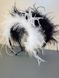 Exaggerated Feather Headband Halloween Hair Jewelry