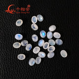 7x9mm Oval Natural Moonstone DIY Jewelry Gemstone