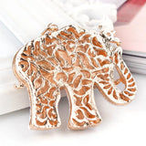 Elephant Shape Car Alloy Key Chain Creative Lady Small Practical Bag Pendant