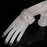 Wedding Bridal Jewelry Women Party Bangles Bracelets E018