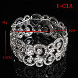 Wedding Bridal Jewelry Women Party Bangles Bracelets E018