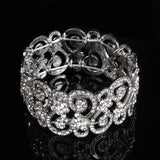 Wedding Bridal Jewelry Women Party Bangles Bracelets E018
