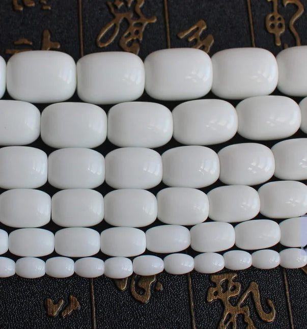 Porcelain Agates Drum Beads 15inch Wholesale DIY Jewellery