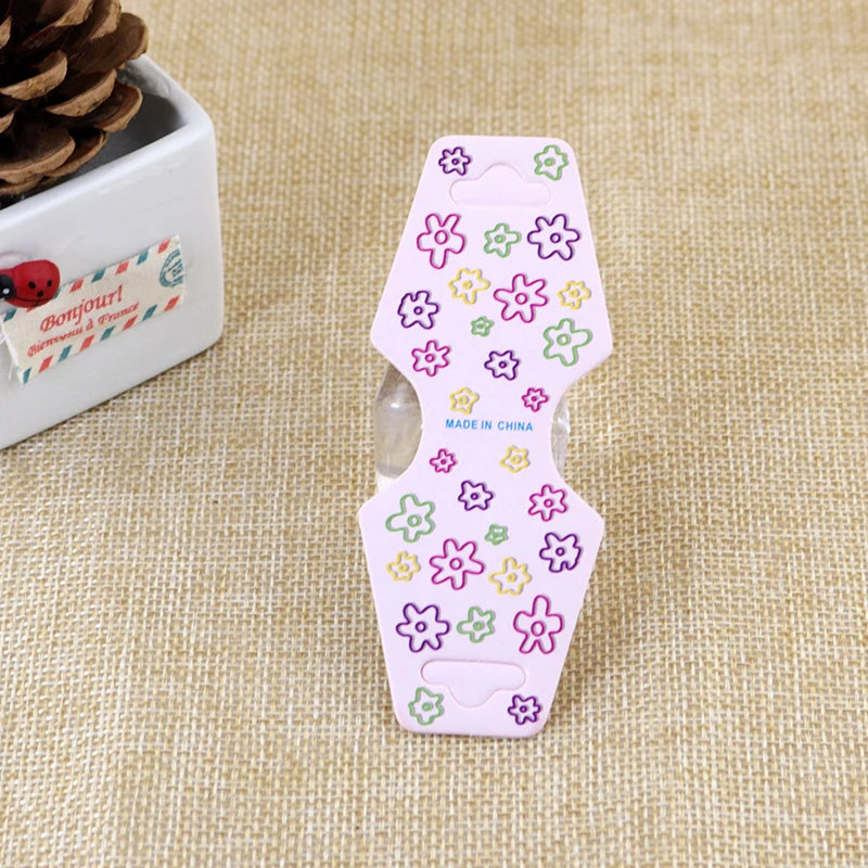 200Pcs Jewelry Cards Necklace Display Tags Can Logo