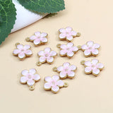 100pcs Cartoon Alloy Drop Oil Charms DIY Jewelry Earring Pendant