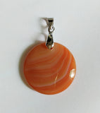 7 Chakra Stone Pendant Set, Healing Crystal Pendant