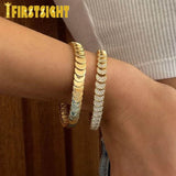 Wholesale Moon Links Tennis Chain Bracelet