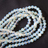 Wholesale 4mm Round Moonstone Sea Opal Beads