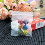 0.2mm Small Clear ZipLock Pill Bags 4x4cm