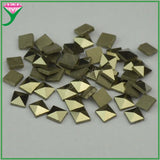 Natural Pyrite Marcasite Stone Loose Beads for DIY Jewelry Making