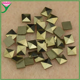 Natural Pyrite Marcasite Stone Loose Beads for DIY Jewelry Making