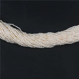 1.5-2mm Rice Shape Freshwater Pearl Strand for Jewelry