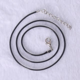 1.5mm Jewelry Clasp Lobster Necklace Rope Cord 50pcs
