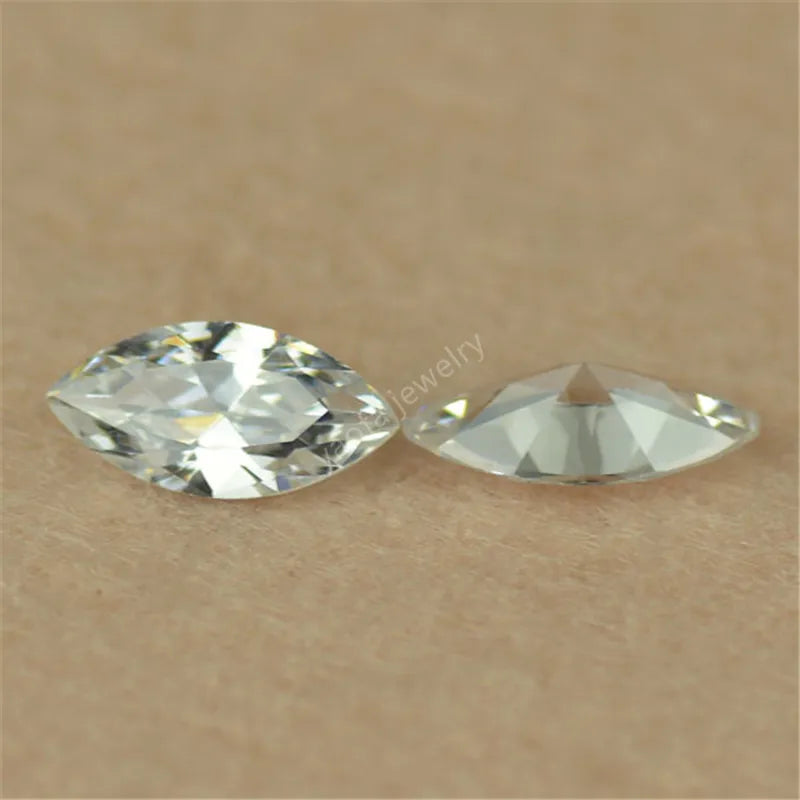 Mixed Color Marquise Cut CZ Beads 1.5x3-10x20mm for Jewelry DIY