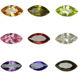 Mixed Color Marquise Cut CZ Beads 1.5x3-10x20mm for Jewelry DIY
