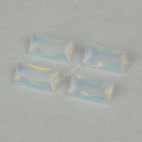 5A Rectangle Shape Cut Opal Synthetic Nano Gems Stone For Jewelry Making