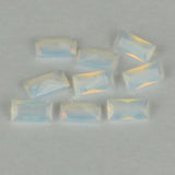 5A Rectangle Shape Cut Opal Synthetic Nano Gems Stone For Jewelry Making