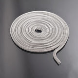 1m 4mm Stainless Steel Mesh Chain for DIY Necklace Bracelet