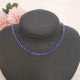 Rhinestone Necklace Lady Girl Jewelry Gift