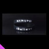Sports Silicone Bracelet Eco-friendly Faith Bracelet Jewelry Gift