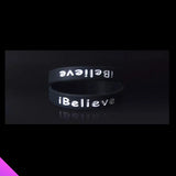 Sports Silicone Bracelet Eco-friendly Faith Bracelet Jewelry Gift