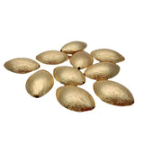10 PCS Matte Finish 18x27mm Beads Plated DIY Jewelry Supplies