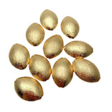 10 PCS Matte Finish 18x27mm Beads Plated DIY Jewelry Supplies
