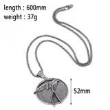 Vintage Gothic Witched Pendant Necklace Men Necklaces