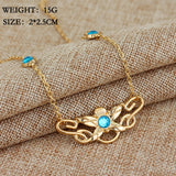 10 Pcs Eowyn Necklace Movie Jewelry Crystal Long Necklace
