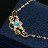 10 Pcs Eowyn Necklace Movie Jewelry Crystal Long Necklace