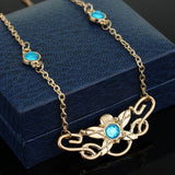 10 Pcs Eowyn Necklace Movie Jewelry Crystal Long Necklace