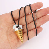10 Pcs Gurren Lagann Cone Pendant Necklace Tengen Toppa Jewelry