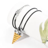 10 Pcs Gurren Lagann Cone Pendant Necklace Tengen Toppa Jewelry