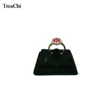10 Pcs Mini Velvet Square Jewelry Display Sheet Ring Organizer Storage 4*4 CM