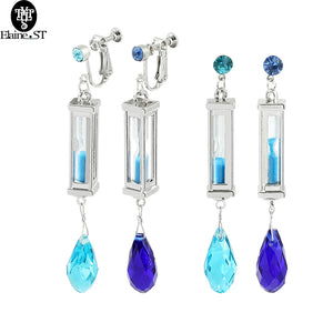 10 Pcs Vanitas Ear Clip Hourglass Pendant Anime Cosplay Props