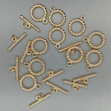 10 Sets 15mm Toggle Clasps DIY Findings Accessories
