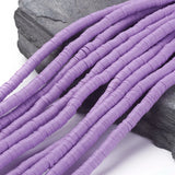10 Flat Round Eco-Friendly Polymer Clay Beads for Jewelry Making