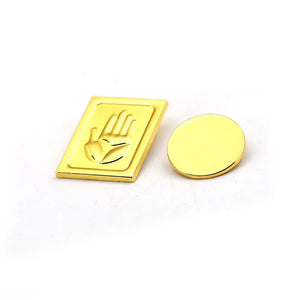 10 Pairs JOJOS BIZARRE ADVENTURE Brooch Pins Metal Kujo Jotaro Hats Badge Pin