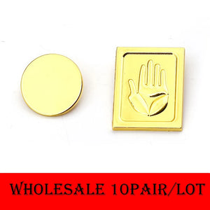 10 Pairs JOJOS BIZARRE ADVENTURE Brooch Pins Metal Kujo Jotaro Hats Badge Pin