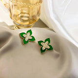 Four Leaves Earring, Ear Clip Women's Jewelry Lot of 10 Pairs