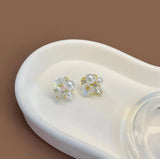 Vintage Flower Earring Ear Clip for Women Party Gift Lot of 10 Pairs