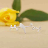 10 pcs/lot Mix Bird on Branch Rings Satisfied Gift For Lady Girls Kids