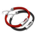 925 Silver Bracelet ECG Chain Link Personalized Women Jewelry