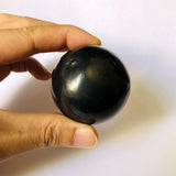 Natural Shungite Sphere Ball 30-60MM, Energy Healing Stone